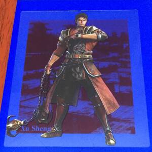数量9 即決 呉 徐盛 クリアカード 真・三國無双8 限定特典 PS4 三国無双8