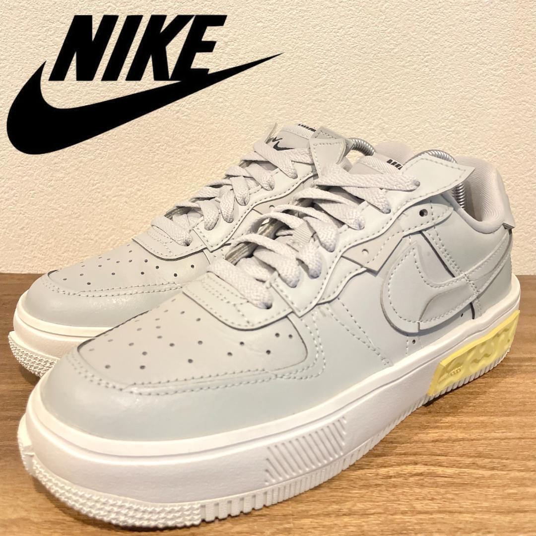 【レアモデル】Nike Air Force 1 グレー スニーカー 24cm 2025年最新】Yahoo!オークション -ナイキ エアフォースワン