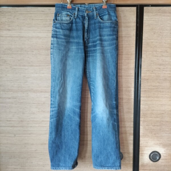 EDWIN エドウィン デニムジーンズ 型番535-0503 日本製 コットン メンズ サイズW73/H91 ユーズド品