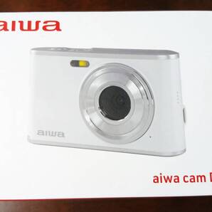 aiwa cam DCB コンパクトデジタルカメラ ホワイト JA4-DCM0001(WH)