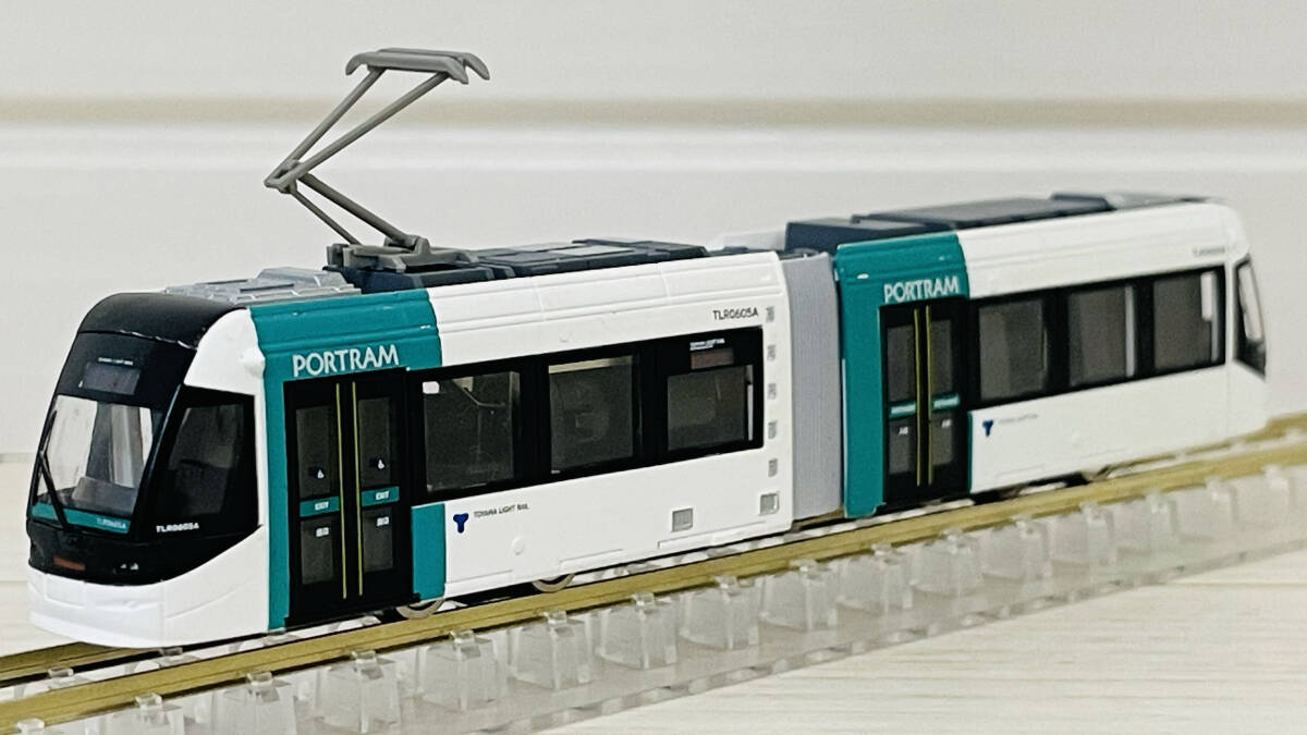 Nゲージ ③富山ライトレールLRT(M)2両動力化済 TOMYTEC Yahoo!オークション -「鉄道コレクション 富山ライトレール」の