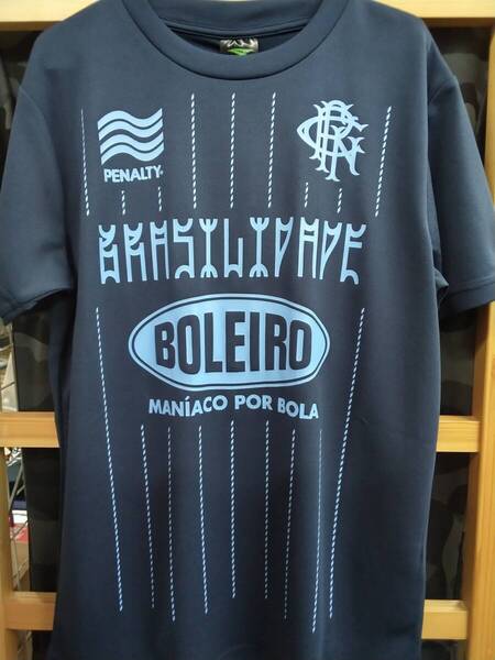 ペナルティ PENALTY サッカーウェア ジュニアプラクティスシャツ Tシャツ 「ハイス・ジュニアプラTシャツ」 PUS5026J 81/ネイビー 130cm