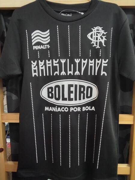 ペナルティ PENALTY サッカーウェア ジュニアプラクティスシャツ Tシャツ 「ハイス・ジュニアプラTシャツ」 PUS5026J 30/ブラック 130cm
