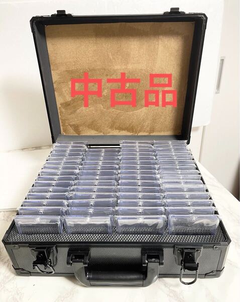 訳あり ポケカ 35pt マグネットローダー 専用 アタッシュケース 収納ケース トレカ カードケース ストレージボックス 60枚収納可
