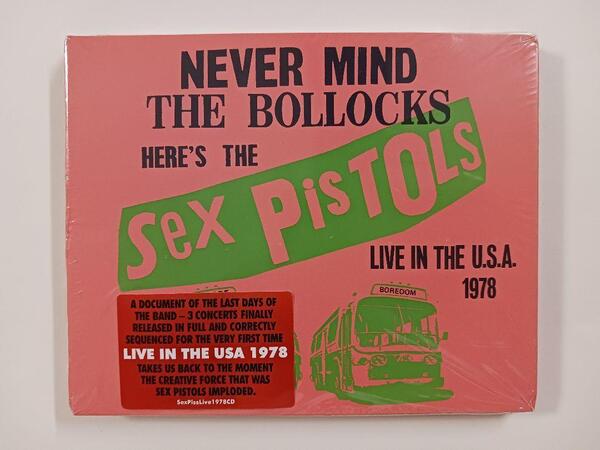 送料無料! Sex Pistols - Live In The U.S.A. 1978 3CD セックス・ピストルズ