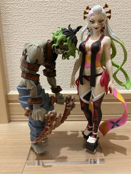 鬼滅の刃 フィギュア 鬼ノ装 堕姫 妓夫太郎 アクリル台座