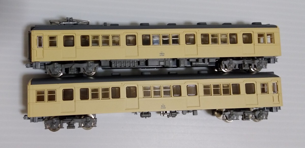 鉄道コレクション 東武7800系 N化済み TNカプラー Yahoo!オークション -「鉄道コレクション 東武 7800」(Nゲージ