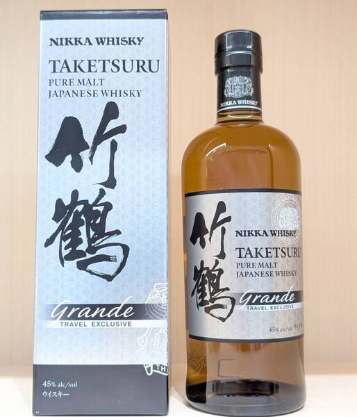 限定 国内未発売 竹鶴ピュアモルト グランデ TAKETSURU PURE MALT GRANDE ウイスキー 免税店 ニッカ Nikka 700ml ウヰスキー