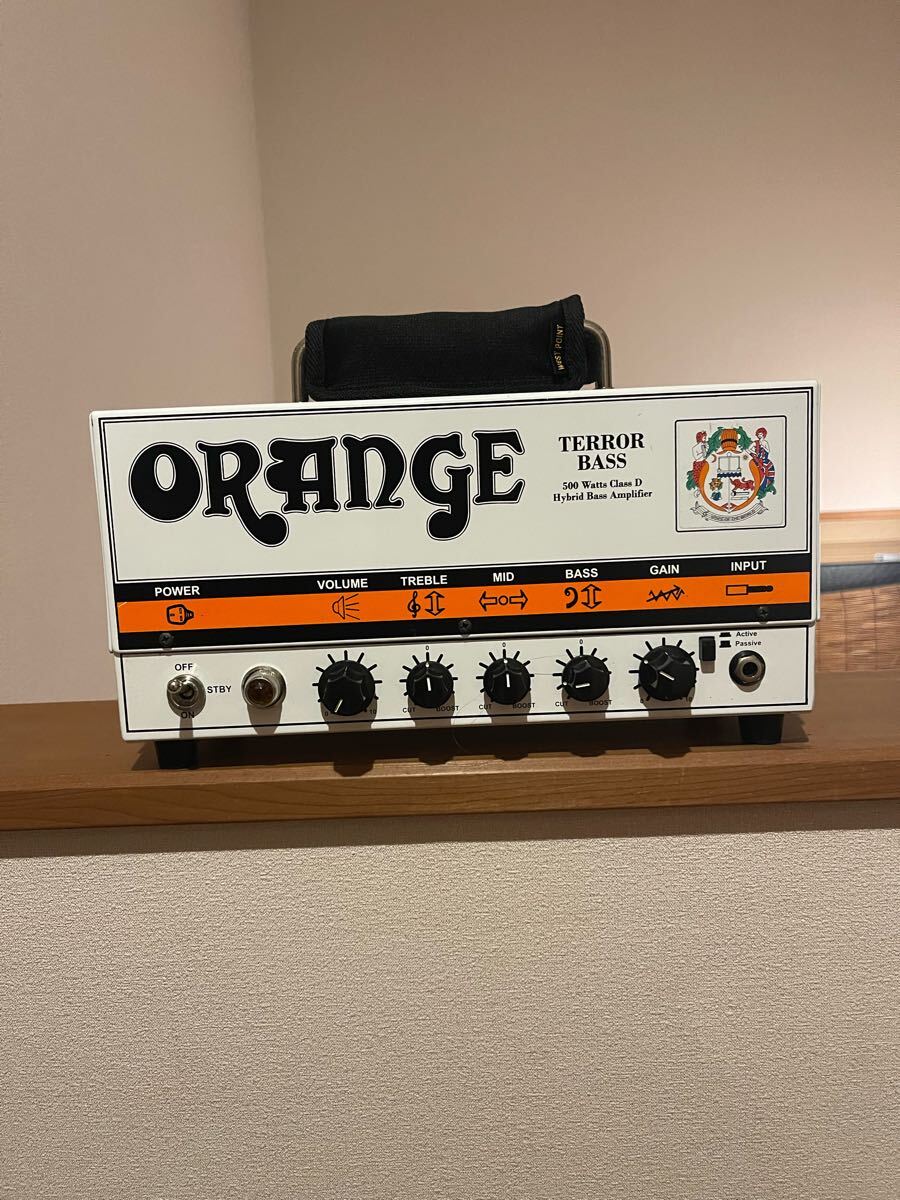 ORANGE TERROR BASS ベースアンプ　真空管　オレンジ　ベース Orange Terror Bass Amplifier Head (500 Watts) | zZounds