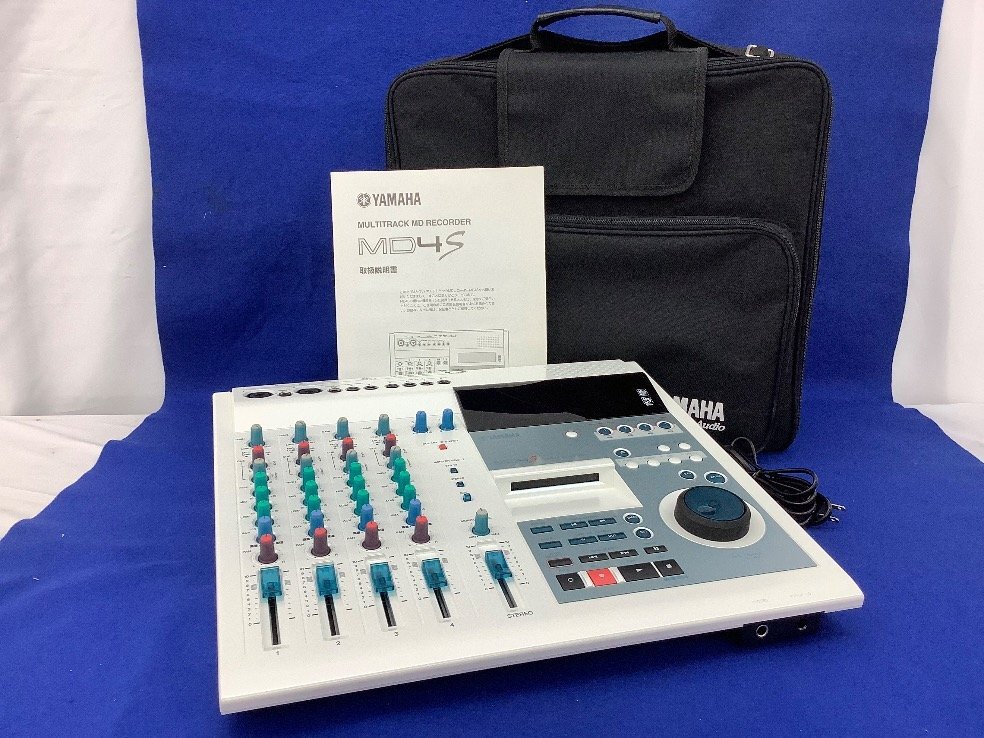 【通電確認済み】YAMAHA MDレコーダー MD4S 専用キャリングケース付 Yahoo!オークション -「yamaha md4」の落札相場・落札価格