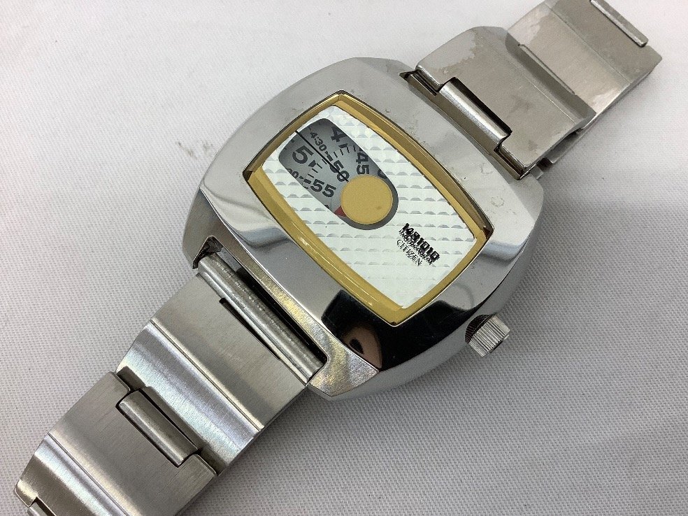 稼働品 CITIZEN 148010 インデペンデント メンズ腕時計 新品電池 Yahoo!オークション -「citizen independent」(ブランド腕時計