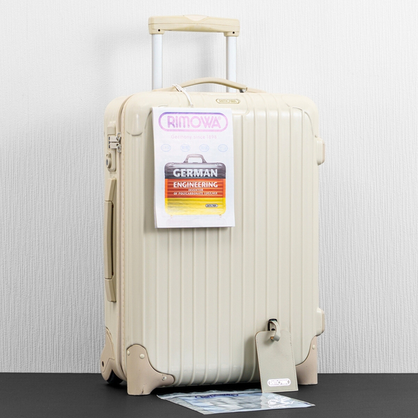 美品 RIMOWA リモワ ユナイテッドアローズ SALSA サルサ 32L 機内持ち込み 2輪 TSAロック エクリュ 白色系 スーツケース キャリーバッグ