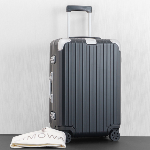 生涯保証 RIMOWA リモワ HYBRID ハイブリッド チェックインM 62L 4輪 TSAロック マットブラック 艶消し黒色 スーツケース キャリーバッグ