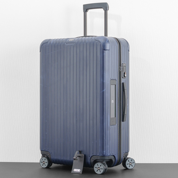 RIMOWA リモワ SALSA サルサ E-Tag 電子タグ 87L 4輪 TSAロック チェックインL マットブルー ネイビー 大容量 スーツケース キャリーバッグ