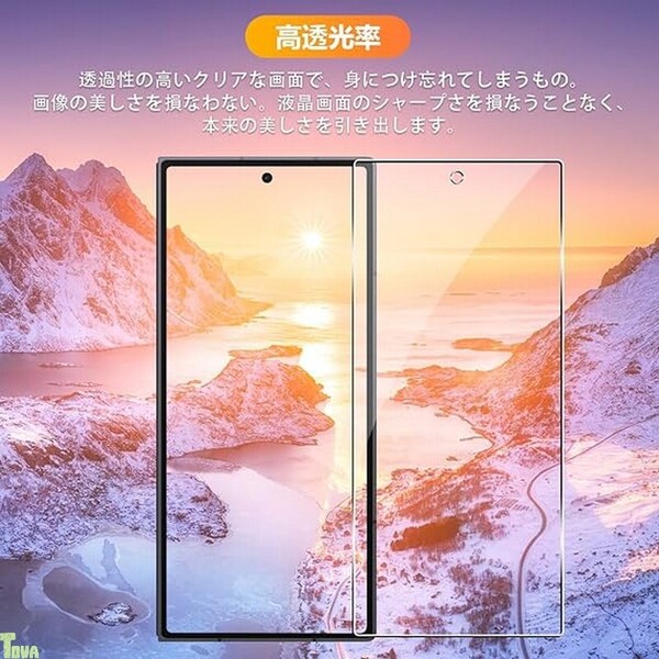 日本製 旭硝子 画面 / カメラ 各2 ギャラクシー フォールド Galaxy Z Fold 7 保護 ガラス フィルム カバー 高透過率 自動吸着 貼り付け簡単
