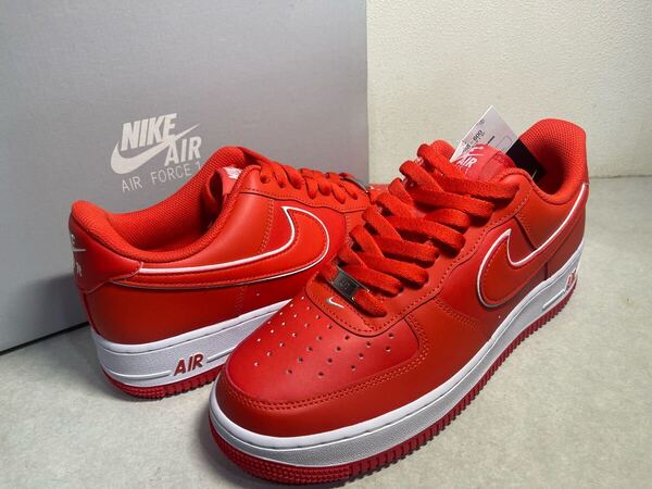 NIKE AIR FORCE 1 '07 エア フォース 1 ロー PICANTE RED US10 国内正規 未使用新品 DV0788-600