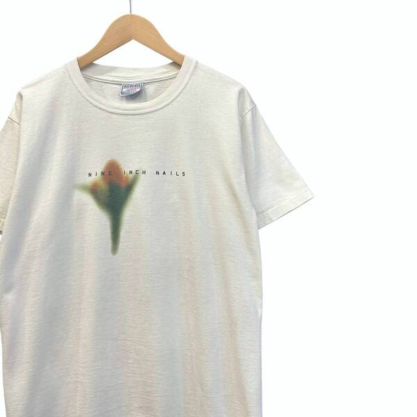 00s ビンテージ Nine Inch Nails THE FRAGILE 両面プリント バンド Tシャツ ツアーT M USA製 00年代 ナインインチネイルズ ロックT バンT