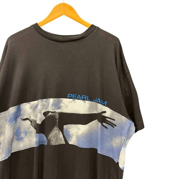 90s ビンテージ PEARL JAM 両面プリント バンド Tシャツ XL ブラック 90年代 Vintage ヴィンテージ パールジャム ロックT バンT