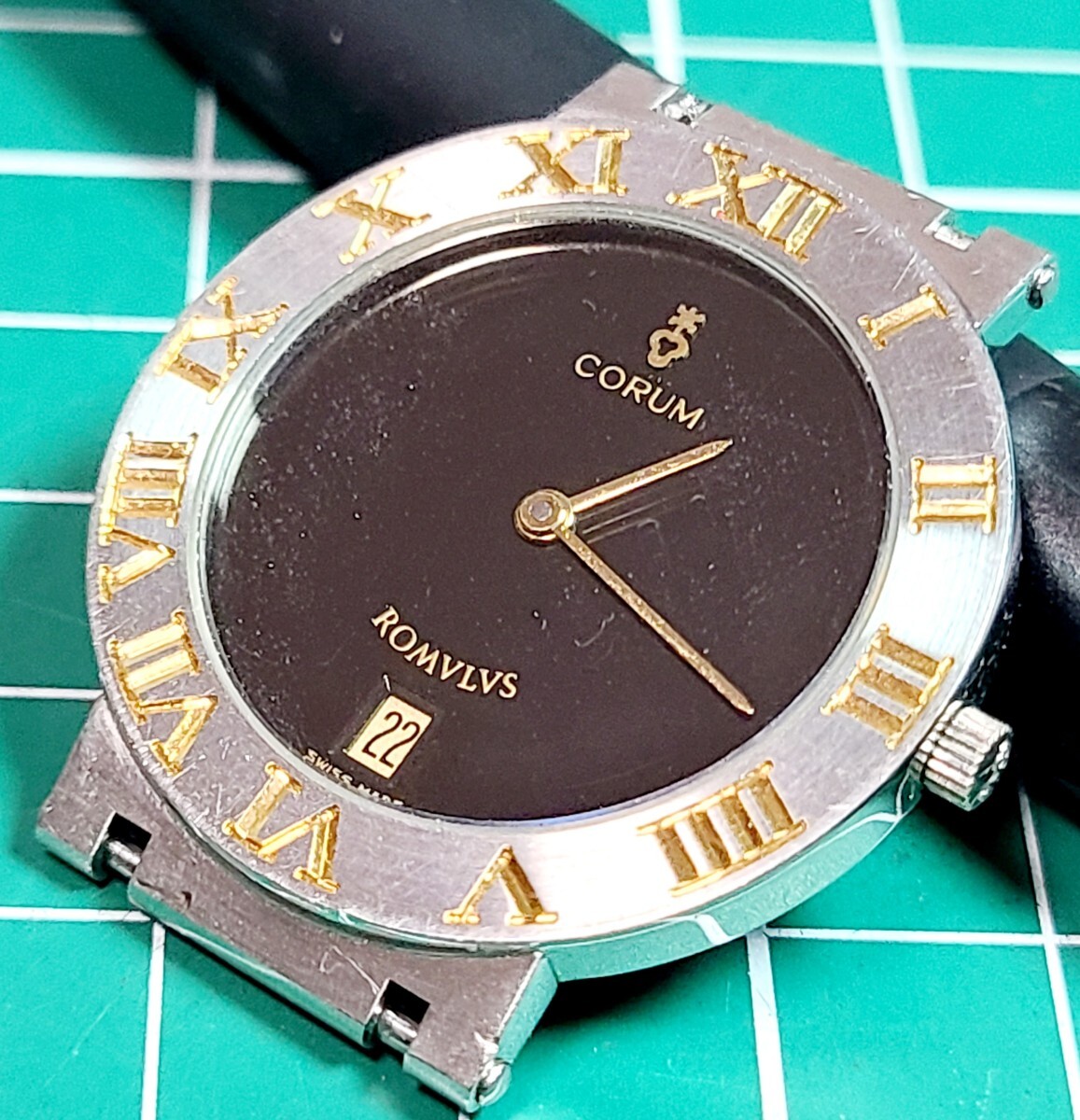 【稼働品★フェイスのみ】★CORUM ROMVLVS ★メンズ腕時計 2025年最新】コルム ROMVLVSの人気アイテム - メルカリ