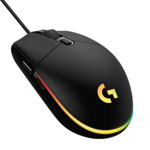ロジクール Logicool G ゲーミングマウス G203 有線 ゲーミング マウス USB 接続 G203-BK