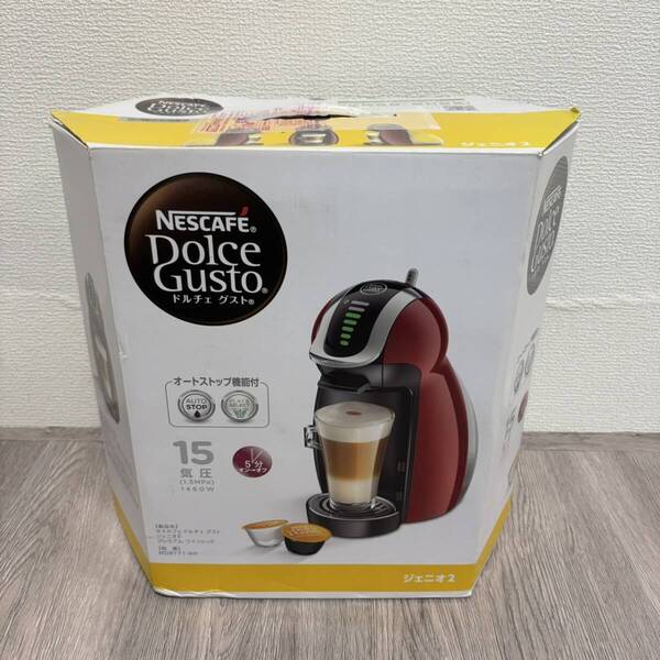 【未使用品】ネスカフェ ドルチェグスト ジュニオ2 プレミアムワインレッド