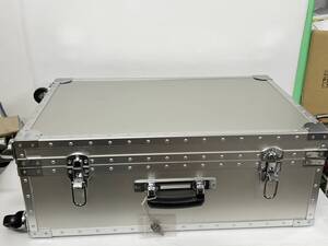 (JT2507)搬送箱 トランク アルミケース Size 750x460x250 未使用品 写真が全て