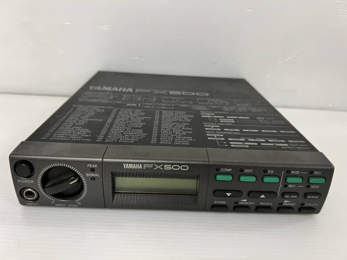 1125【希少】マルチエフェクターYAMAHA FX500 ジャンク Yahoo!オークション -「yamaha fx500」(マルチエフェクター
