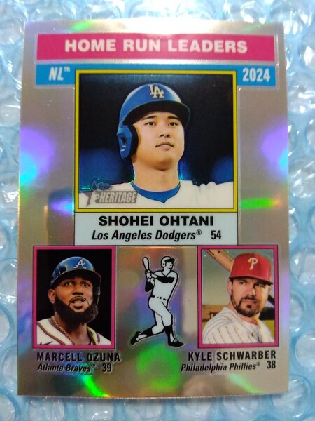 送料込即決 2025 Topps Heritage Chrome Refractor #193 Shohei Ohtani… 大谷翔平 リフラクター 3度目満票MVP ロサンゼルスドジャース