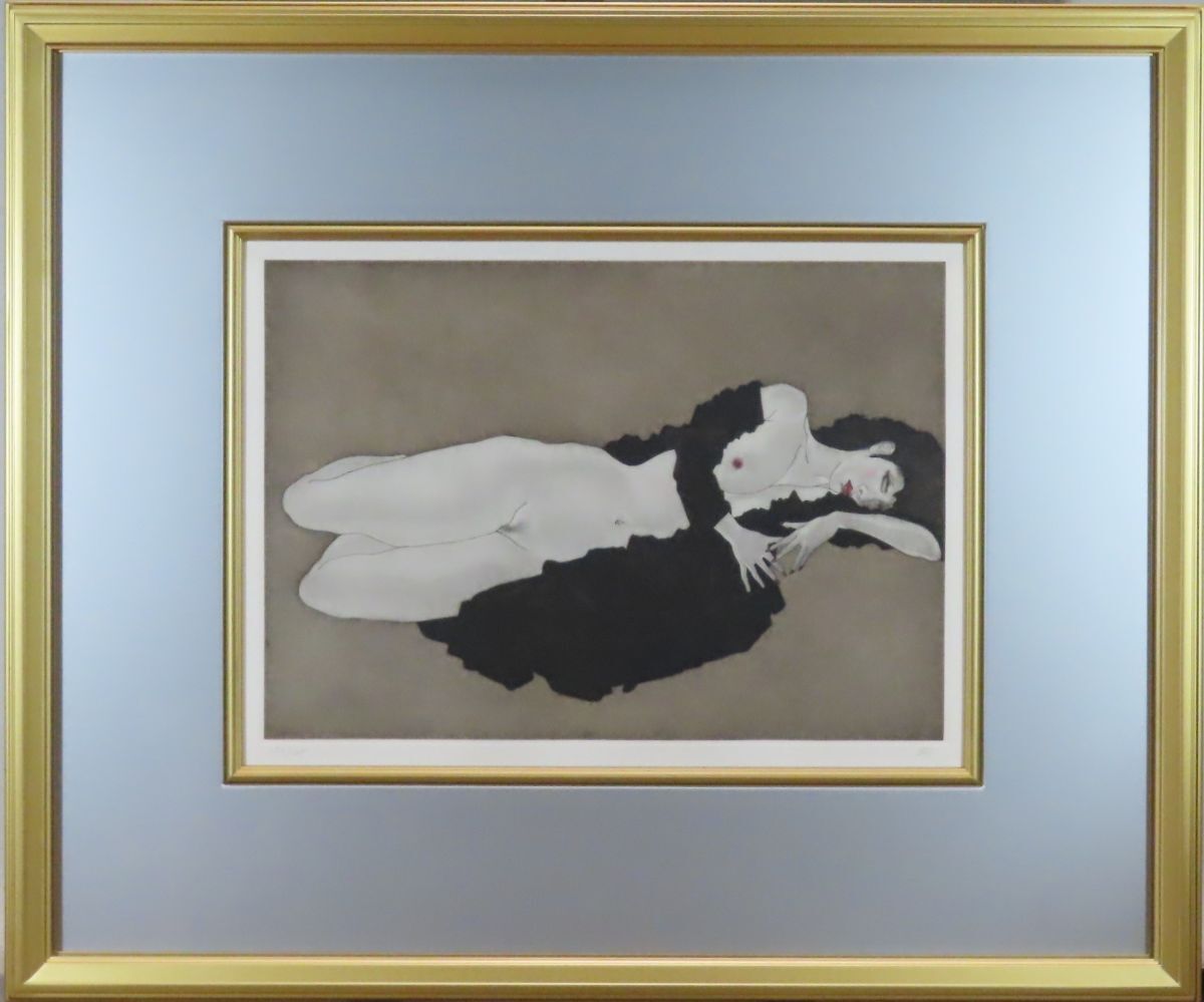 【真作】【直筆サイン】加山又造「ガウンの裸婦 84-②」【銅版画】【美品】 Yahoo!オークション -「加山又造」(銅版画、エッチング) (版画