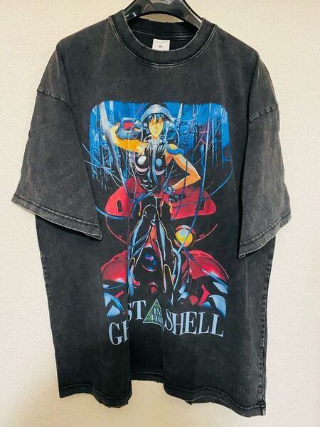 ゴーストインザシェル 攻殻機動隊 Tシャツ XL 新品未使用 バックプリント有り ghost in the shell