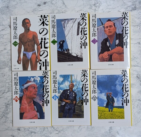 新装版 菜の花の沖 司馬遼太郎 文春文庫 全6冊セット