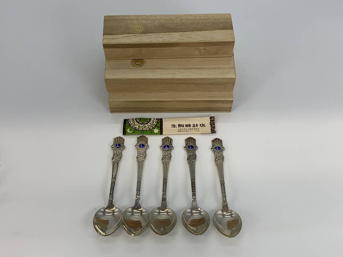 4本セット【未使用新品】銀製 ライオンズクラブ フォーク アンティーク Yahoo!オークション -「ライオンズクラブ スプーン」の落札相場