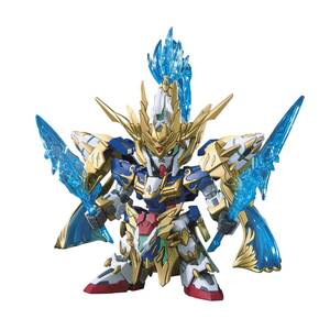 【中古】SDガンダム 三国創傑伝 趙雲ダブルオーガンダム&碧竜駆 色分け済みプラモデル BAS5057609