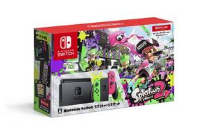 【中古】Nintendo Switch スプラトゥーン2セット (Nintendo Switch Online 「個人プラン3か月(90日間)」利用