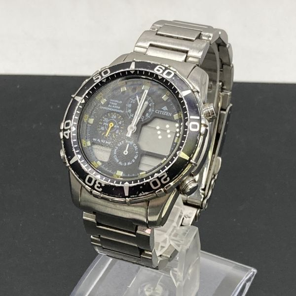 稼働品 シチズン プロマスター クロノグラフ c300-T005381 Yahoo!オークション -「シチズン c300」(プロマスター