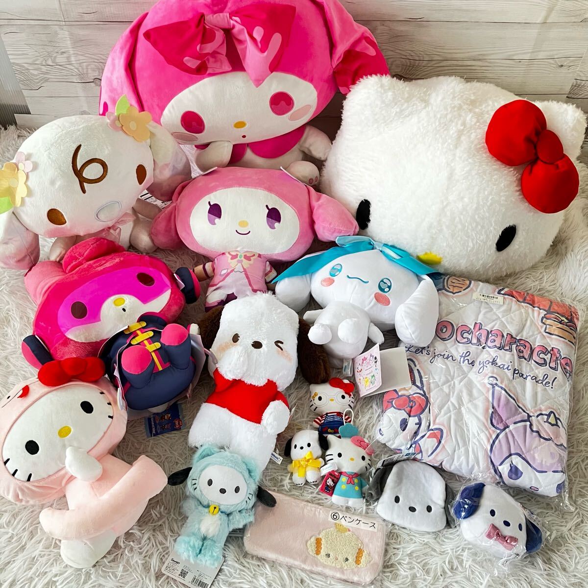 人気ぬいぐるみ 大量まとめ売り ディズニー サンリオ Yahoo!オークション -「ぬいぐるみ 大量」(サンリオ