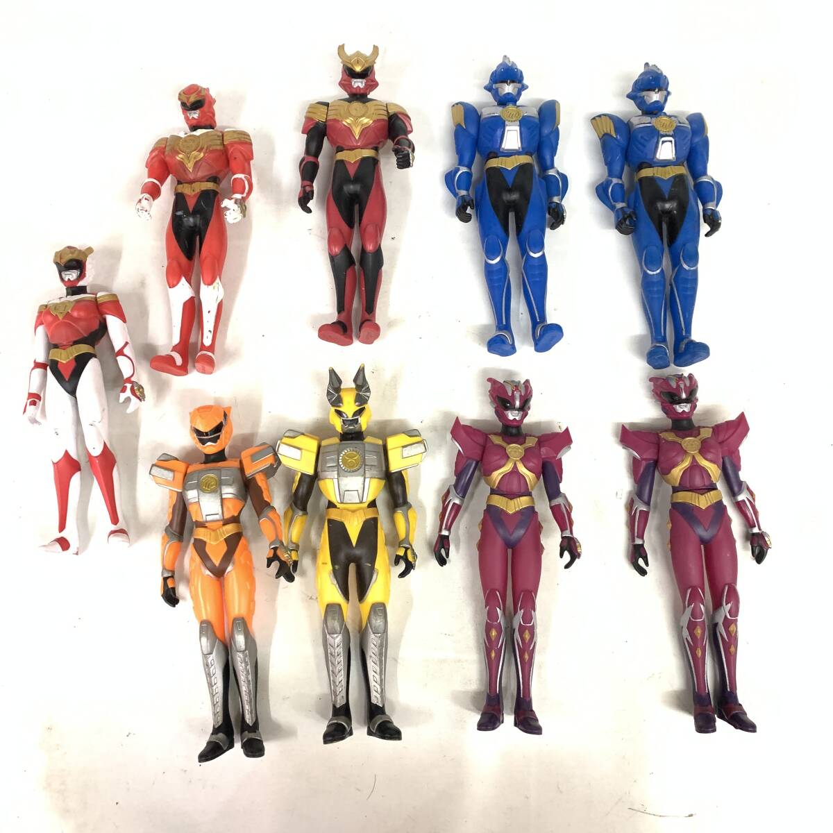 中古ソフビ 超星神グランセイザー 9体セット Yahoo!オークション -「グランセイザー ソフビ」(おもちゃ