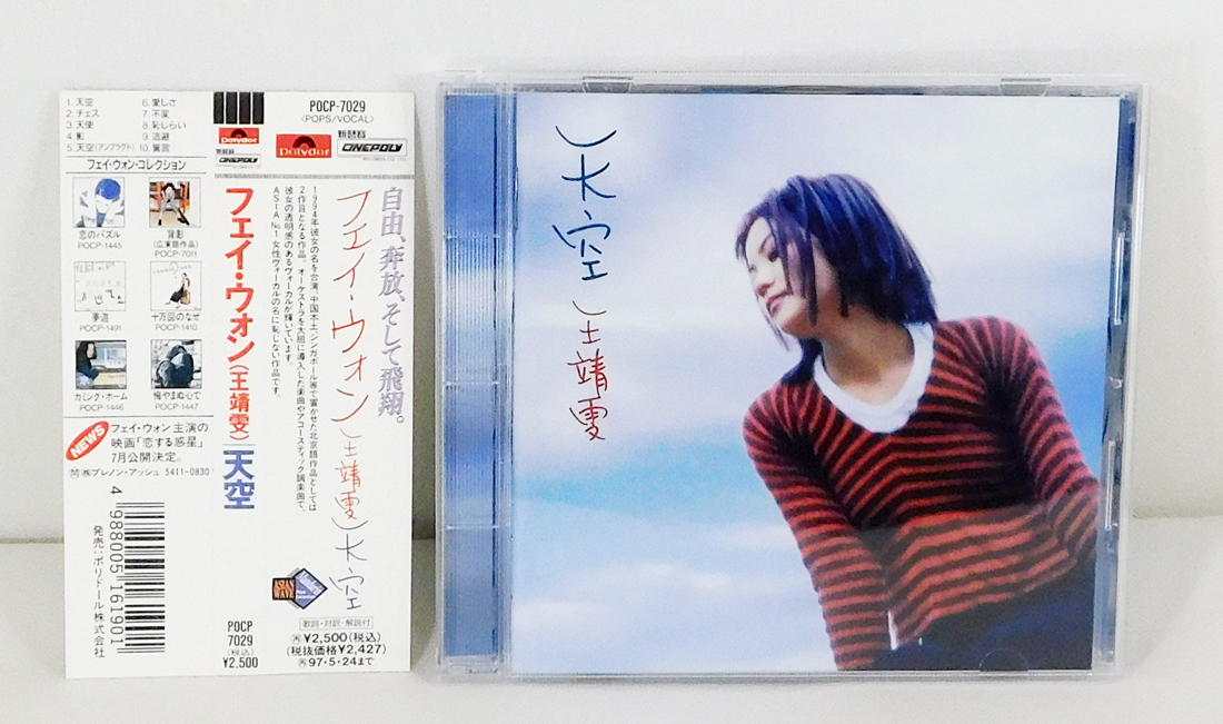 新品未開封 フェイ・ウォン 天空 日本盤CD 王菲 王靖 FAYE WONG Yahoo!オークション -「フェイウォン 天空」の落札相場・落札価格