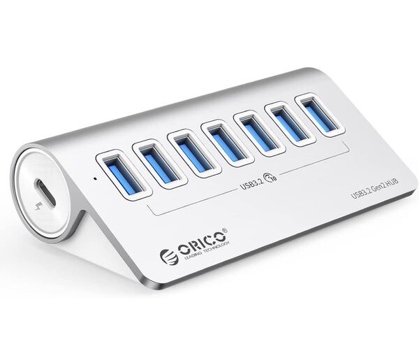 ORICO USB ハブ USB3.0 7ポート 10Gbps高速転送