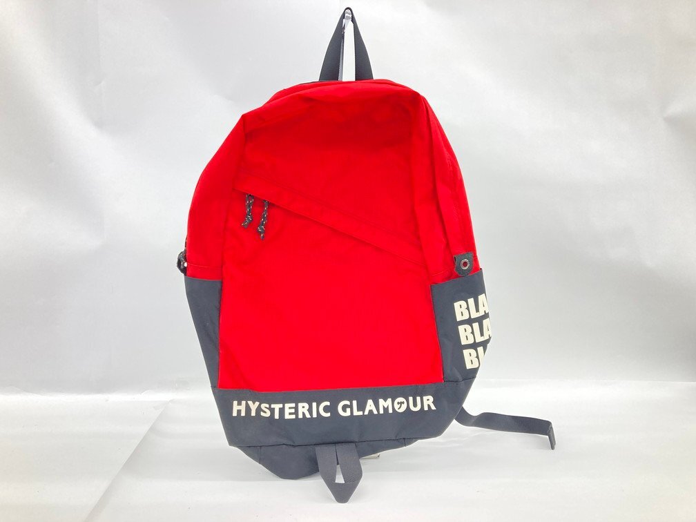 限界価格⭐︎【極希少】HYSTERIC GLAMOUR バックパック レッド Yahoo!オークション -「ヒステリックグラマー リュック」の落札