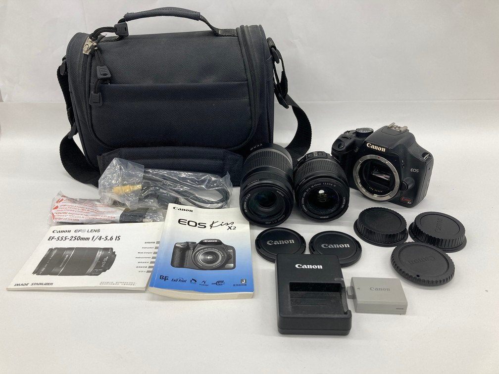ジャンク Canon EOS Kiss Digital X 2台セット Yahoo!オークション -「eos kiss x2 ジャンク」の落札相場・落札価格