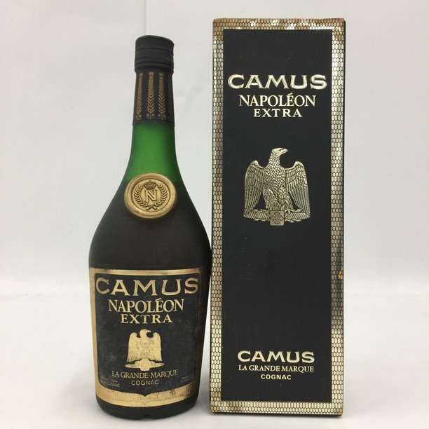 ブランデー CAMUS エキストラ 未開封 共箱付 Yahoo!オークション -「camus extra カミュ エクストラ」の落札