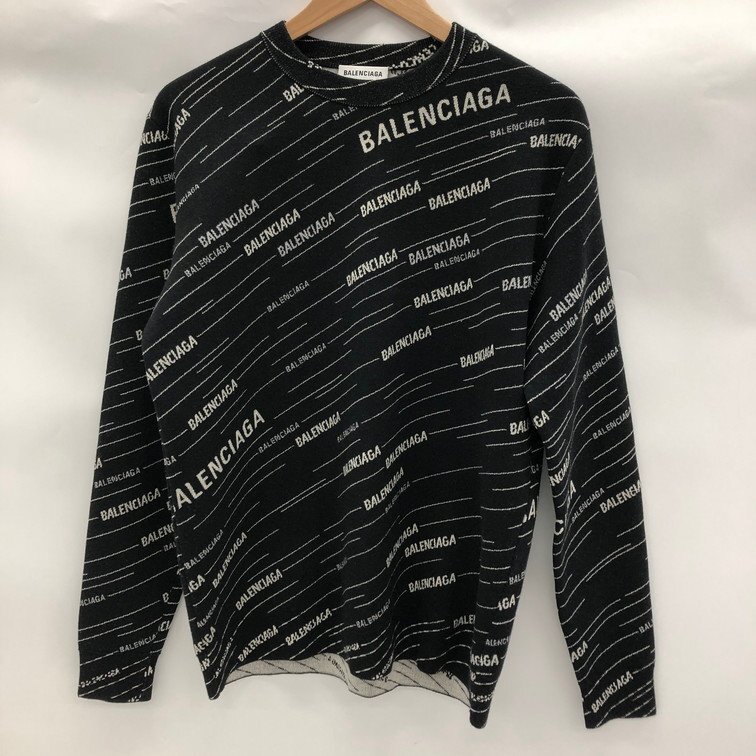 ★BALENCIAGA★美品未使用ブラック 薄手ニット Yahoo!オークション -「balenciaga ニット」(バレンシアガ) (は