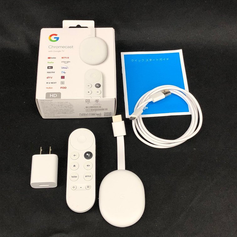 Chromecast with Google TV 4K 中古品 2025年最新】Yahoo!オークション -chromecast google tvの中古品
