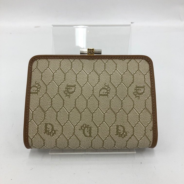 ヴィンテージ Dior がま口長財布 Yahoo!オークション -「がま口」(ディオール) (て)の落札相場