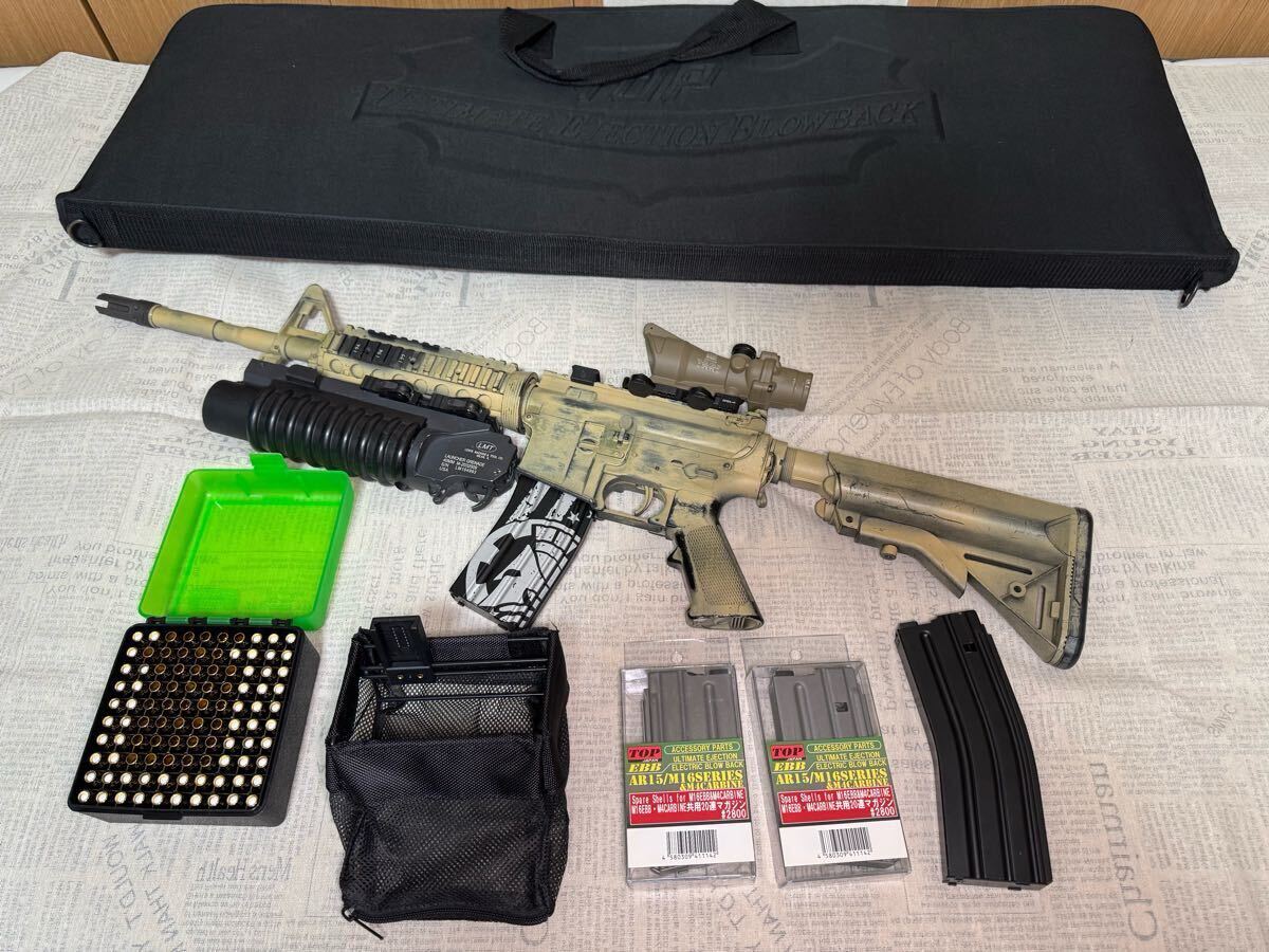 canbe top m4 ジャンク Yahoo!オークション -「top m4 ebb」(電動ガン) (トイガン)の