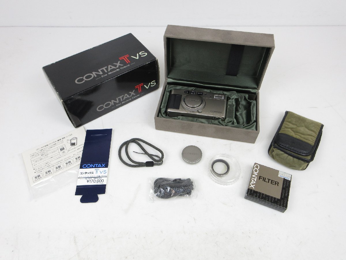 Contax TVS 付属品付き ジャンク Yahoo!オークション -「contax tvs ジャンク」の落札相場・落札価格