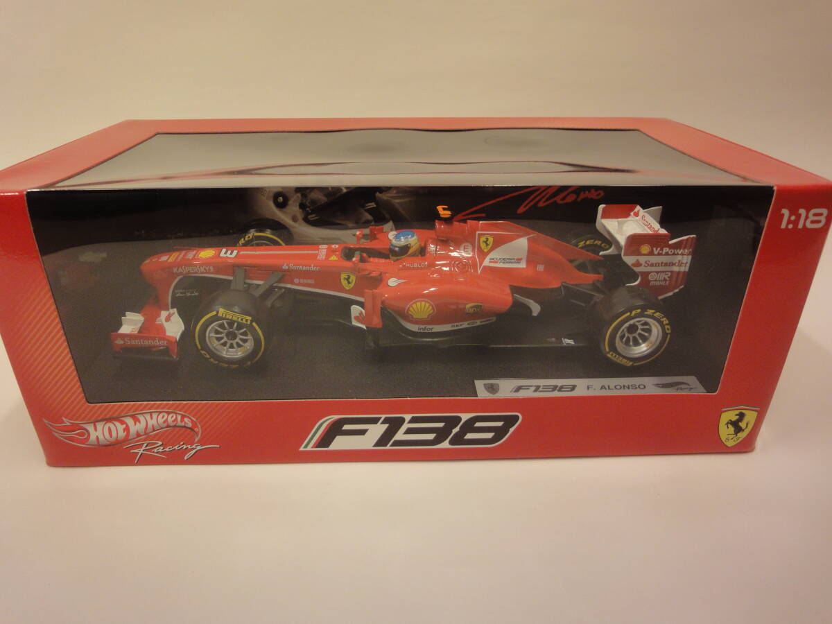 マテル ホットウィール 1/43 フェラーリ F138 アロンソ #3 Yahoo!オークション -「フェラーリ f138 アロンソ」の落札相場