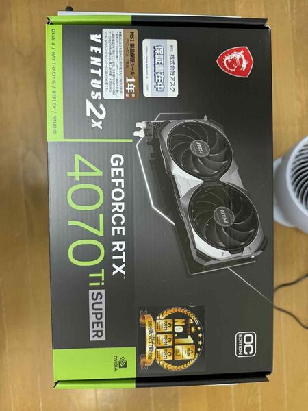 MSI VENTUS GeForce RTX 4070 Ti super 2X OC 16G グラフィックボード