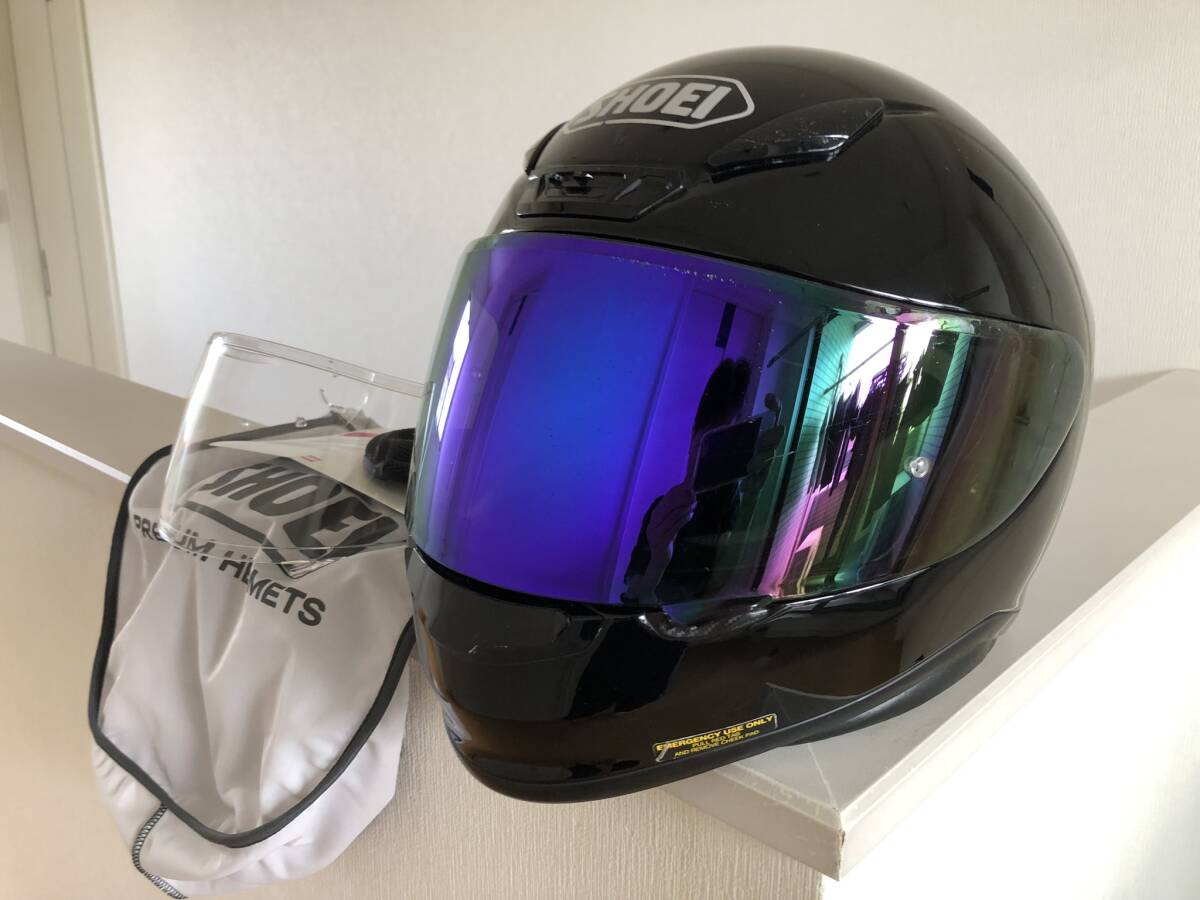 SHOEI Z-7 フルフェイスヘルメット ブラック ミラーシールド 未使用品 2025年最新】Yahoo!オークション -shoeiシールド z7の中古品